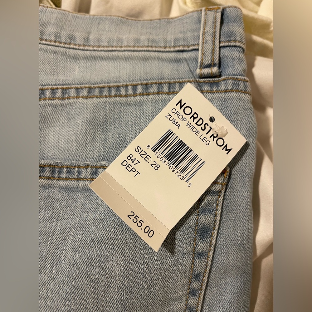 ASKK NY Crop Wide Leg Zuma Jeans🩵 - Picture 16 of 16
